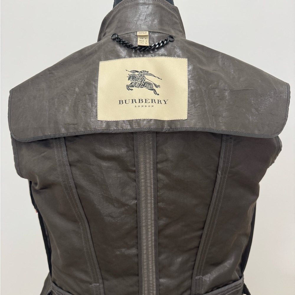 Burberry Metallic Color  Trench Coat - Picture 9 of 13